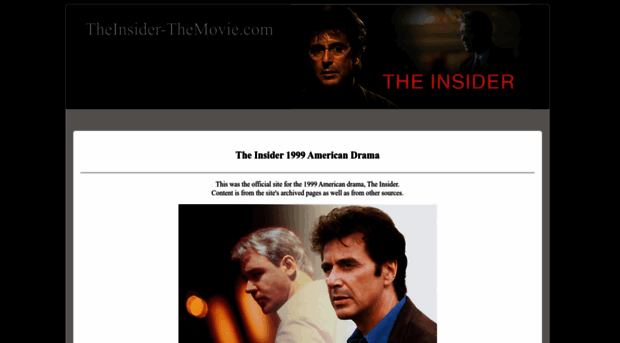 theinsider-themovie.com