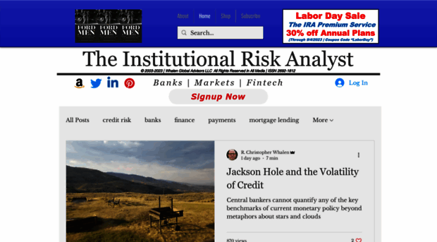 theinstitutionalriskanalyst.com