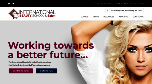 theinternationalbeautyschool.com