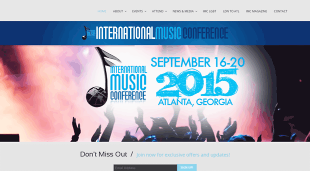 theinternationalmusicconference.com