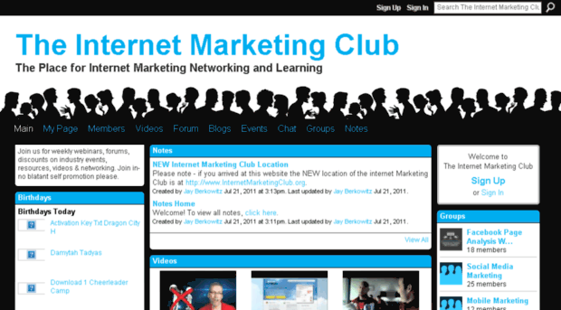 theinternetmarketingclub.ning.com