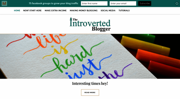 theintrovertedblogger.com