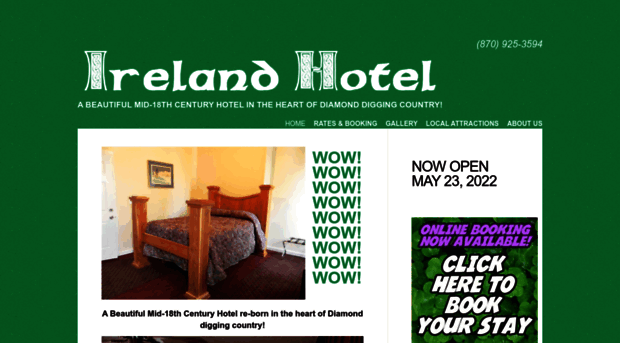 theirelandhotel.com