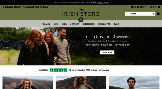 theirishstore.com