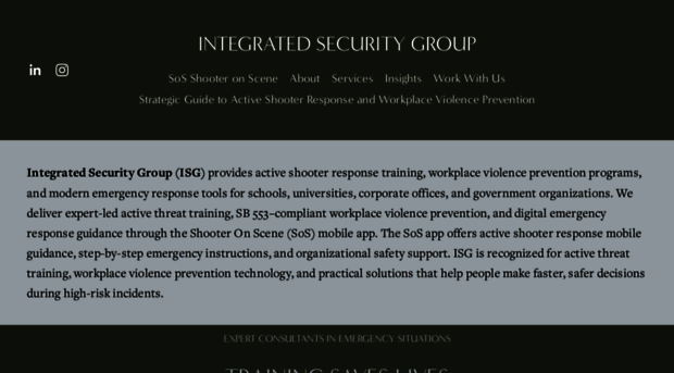 theisg.us
