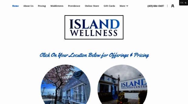 theislandwellnesscenter.com