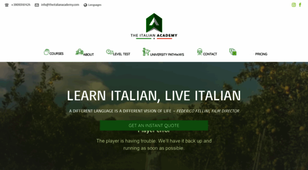 theitalianacademy.com