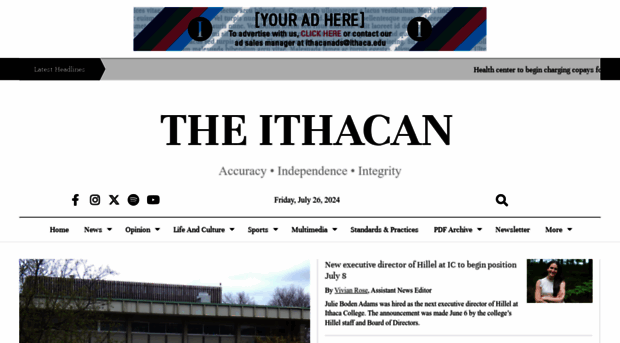 theithacan.org