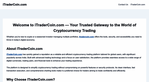 theitradercoin.com