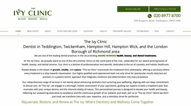 theivyclinic.co.uk