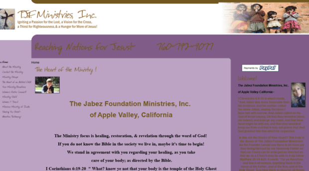 thejabezfoundationministries.org