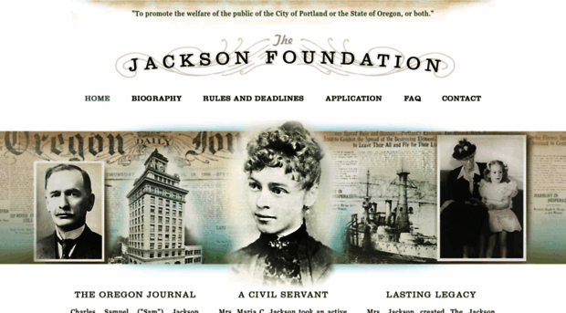 thejacksonfoundation.com