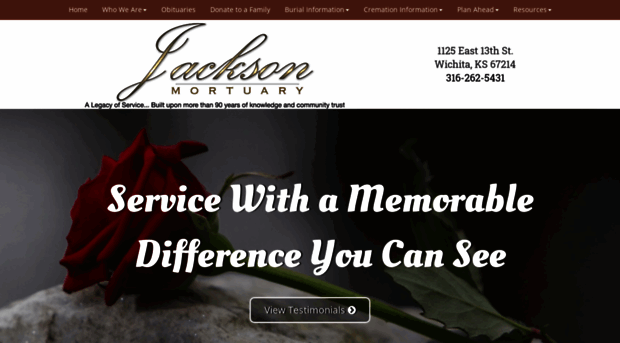 thejacksonmortuary.com