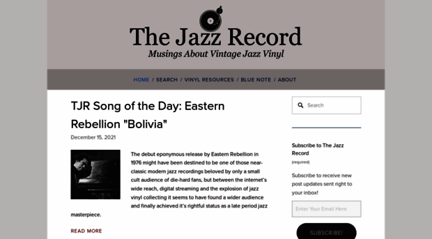 thejazzrecord.com