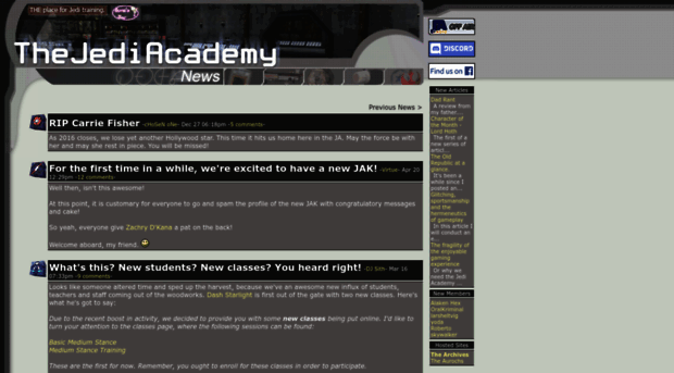 thejediacademy.net