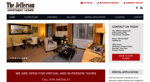 thejeffersonapartments.com