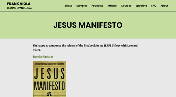 thejesusmanifesto.com