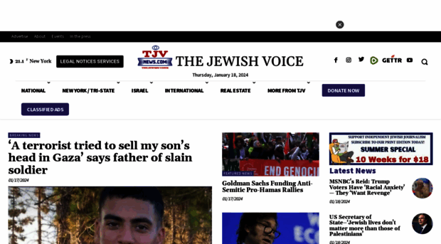 thejewishvoice.com