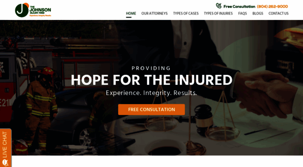 thejohnsoninjuryfirm.com