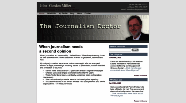 thejournalismdoctor.ca