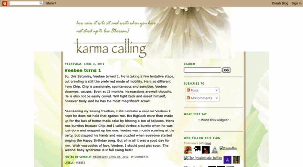 thekarmacallingblog.blogspot.com