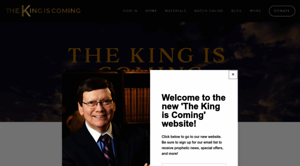 thekingiscoming.com