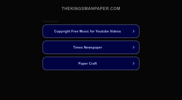 thekingsmanpaper.com