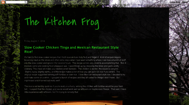 thekitchenfrog.blogspot.com