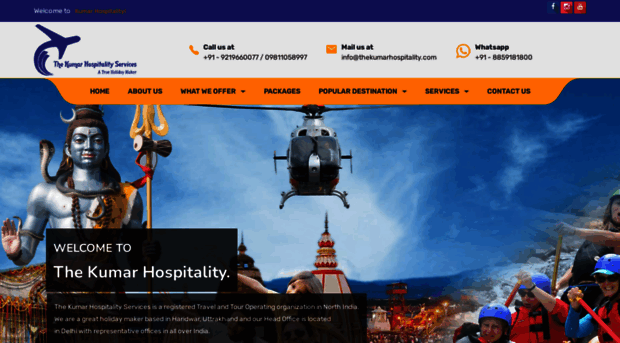 thekumarhospitality.com