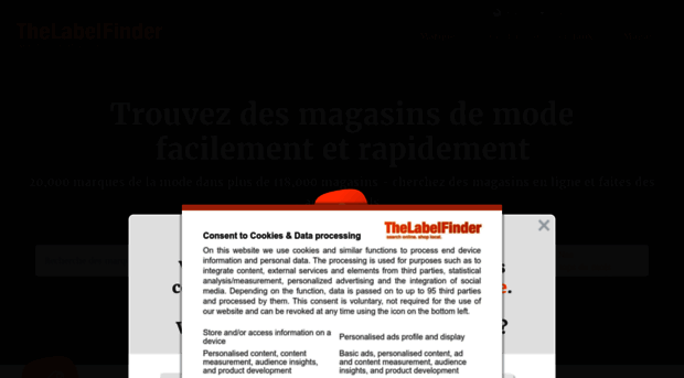 thelabelfinder.fr
