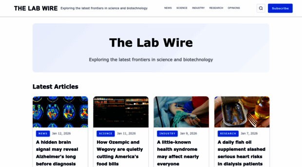 thelabwire.com