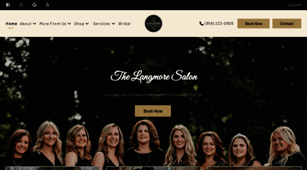 thelangmoresalon.com