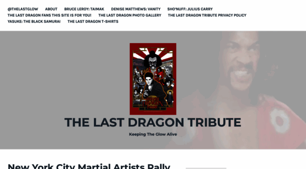 thelastdragontribute.com