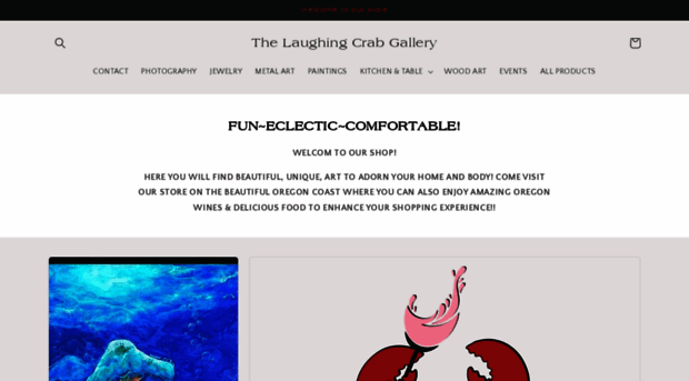 thelaughingcrabgallery.com