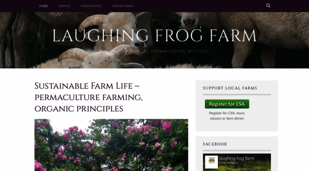 thelaughingfrogfarm.com