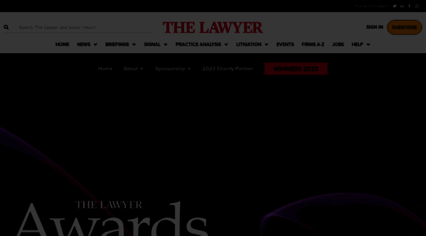 thelawyerawards.com