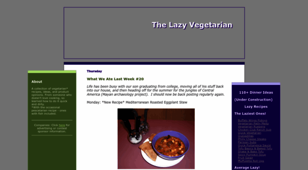 thelazyvegetarian.blogspot.com