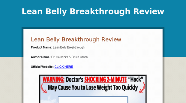 theleanbellybreakthroughreview.org