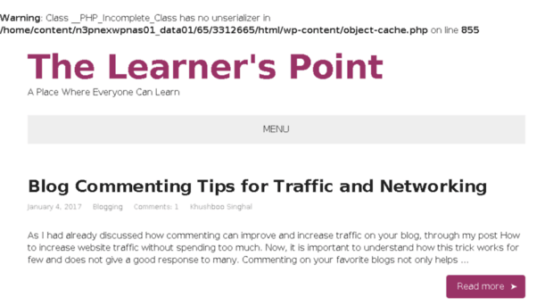 thelearnerspoint.org