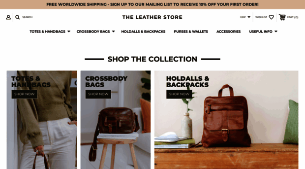 theleatherstoreuk.com