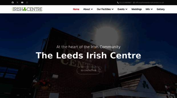 theleedsirishcentre.co.uk