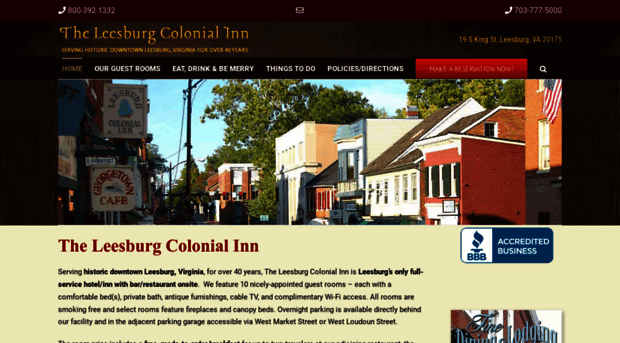 theleesburgcolonialinn.com