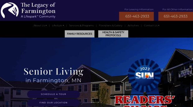 thelegacyoffarmington.com