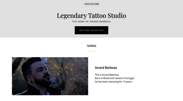 thelegendarytattoostudio.com