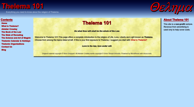 thelema101.com