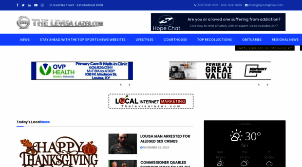 thelevisalazer.com - Top News & Media Publishers –  - The Levisa Lazer