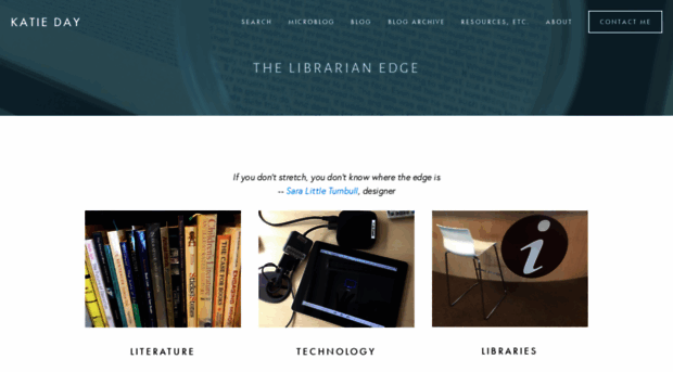 thelibrarianedge.com