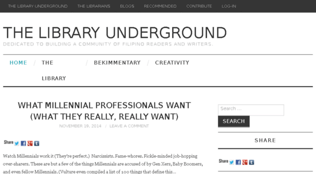 thelibraryunderground.com