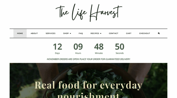 thelifeharvest.com