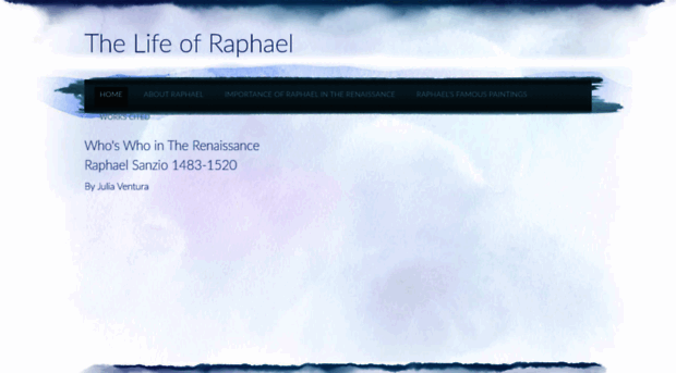 thelifeofraphael.weebly.com